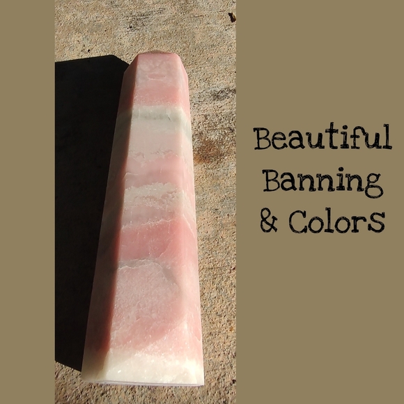 Peruvian Pink Opal Tower - Picture 2 of 7